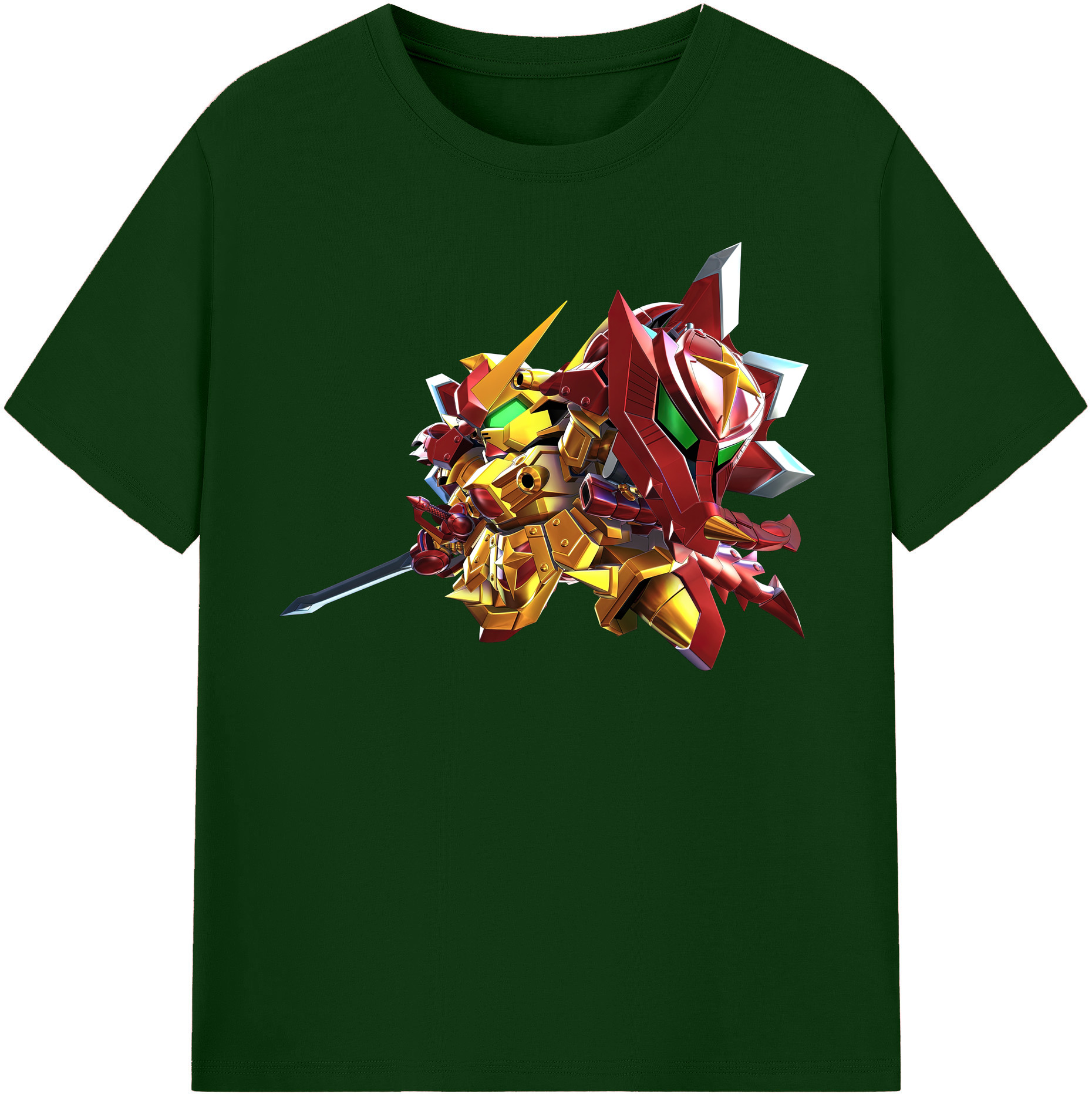 （画像用） 機動戦士ガンダム Mobile Suit Gundam 綿100％半袖Tシャツ（フロントプリント）